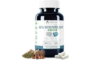 Alzuro Labs Beta-Sitosterol 300 mg | 180 vegane Kapseln | Hochwirksame Pflanzensterine | Von unabhängigem Labor getestet | GMP-zertifiziert | Gluten- und GVO-frei | Vorrat für 6 Monate