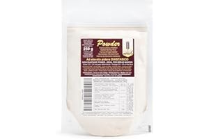 Malto Attivo, Powder 250g, Farina di Malto d’Orzo ad Elevato Potere Diastasico, Malto Diastasico Ideale per Panificazione, 14.000 Unità Pollak, Made in Italy.