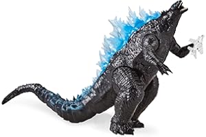 MonsterVerse Godzilla vs Kong 6' Supercharged Godzilla w/ Fighter Jet,Multicolor,MNG16000