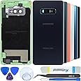 iStable Back Glass Cover Compatible with Samsung Galaxy S10e SM-G970 Rear Replacement Kits Camera Glass + All Tools + Repair Guide -Black