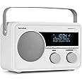 TechniSat DIGITRADIO 220 - Portable, Receiving DAB+/FM Digital Radio - With Alarm Clock, Sleep Timer and Aux Connection for Headphones - Indoor & Outdoor Use