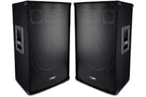 Enceinte Sono Bass Reflex Trapézoïdal à 3 voies 15"/38cm - 700W - AUDIO CLUB 15