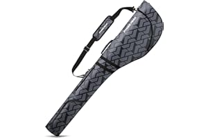 PYKES PEAK Golf Club Case | Foldable Design for 47” Clubs | Fits 10 Clubs | Waterproof Pocket | Ideal for Driving Range & Practice | 10 Colours | Designed in Japan