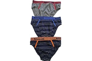 Navigare Slip Junior Originale Cotone Bielastico Mutande Junior Cotone Elasticizzato Confezione 3 Pezzi Fantasia dai 4 Hai 16 Anni