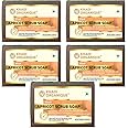 Khadi Organique Natural Herbal Apricot Scrub Soap Pack of 5