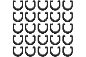 QUARKZMAN 60 stycken cykelkabelklämmor hölje slangguide