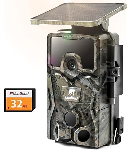 Night Vision Camera Usogood Wildlife Camera, 24MP/1080P 30fps