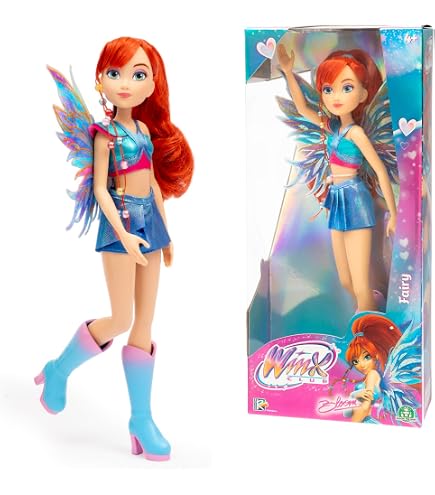 POUPÉE DOLL WINX Club Layla Enchantix Mattel Ailes Wings EUR 54,99 - FR