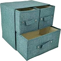 Boîte De Rangement Longue – Boîte De Rangement En Tissu Empilable Et Peu Encombrante Avec Roulettes | Organisateur De Sous-vêtements De Chaussettes