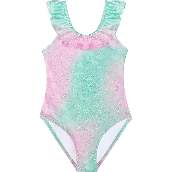 Costume Da Bagno Ragazze Sirena - Costume Intero Estivo 2025
