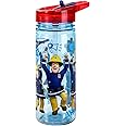 Fireman Sam 580ml Water Bottle for Kids School Drinks Bottle Made of Durable Ecozen Reusable BPA Free