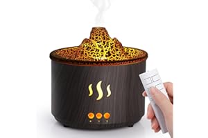 Simpeak Diffusore di Oli Essenziali-Umidificatore di Aromi 400 ml con Telecomando,Led Oli Essenziali Aromaterapia Diffusori Per Casa Soggiorno Ufficio Spa,Spegnimento Automatico,Silenzioso.
