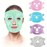 Terapi Jel Y&uuml;z Maskesi Soğuk Ve Sıcak Boncuklu Ayarlanabilir Maske (yeşil)