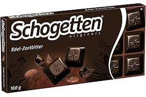 ‎SCHOGETTEN Schogetten Zartbitterschokolade (50% Kakao), 100 g