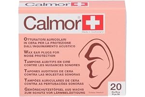 Calmor Artsana - Tappi auricolari in cera, 20 pezzi