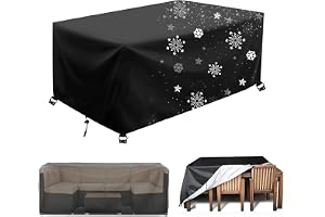 AJALGZ Överdrag för trädgårdsmöbler vattentätt 155 x 95 x 90 cm/LxBxH rivbeständigt 420D Oxford vindtätt, UV-beständigt rekta