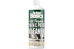 BRITISHBASICS British Basics - Path and Patio Cleaner | Mould, Moss and Algae Remover 1 Litre