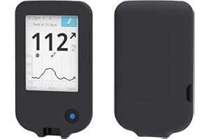 foto-kontor Étui pour Abbott Freestyle Libre 1 Manchon en Silicone Noir