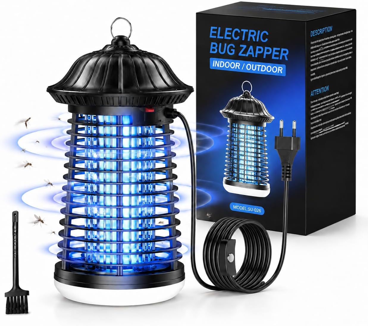 Avis d'Expert & Test Approfondi : Lampe Anti Moustique 4200V Piege a Mouche Câb (Sélection)