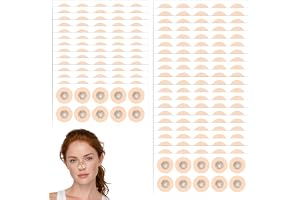 Mestive 400 stycken nose strips magnet, runda magnetiska näsplåster påfyllning, näsplåstermagnet, näsmagnet andas för bättre andning, anti-snark, hjälper dig att sova