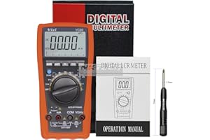 NKTECH VICI VC99 3 6/7 LCD Multimètre numérique manuel Auto Testeur de température AC DC Tension Courant Résistance Capacitance Fréquence Ampèremètre Ohm Barre Analogique Auto Range + Tournevis TL-1