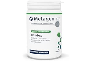 METAGENICS Candex NFI - Sostiene l’Equilibrio Microbiotico dell’Organismo e la Salute dell’Intestino - 90 Capsule