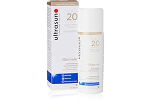 ultrasun SPF20 Glimmer Sensitive Formula All Day Sun Protection Lotion, 150 ml