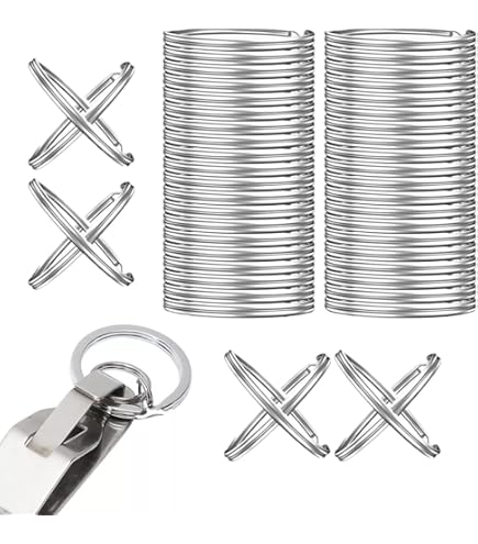 Anneaux Porte-Clés Circulaires Anneaux De Porte-Clés Fendus