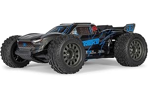 ARRMA RC Truck 1/10 VORTEKS 223S DSC 2WD RTR Brushless Stadium Truck, blå (Lipobatteri och laddare ingår ej) ARA3505T2