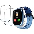 DVTECH® (Pack of 02 Noise Explorer Kids Watch Compatible Smartwatch Screen Protector Flexible Unbreakable Scratch resistance (Flexible Screen Protector)