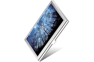 Hnogri Wizytownik, małe etui na wizytówki, smukły metalowy organizer na wizytówki, kieszonkowy uchwyt na wizytówki, portfel