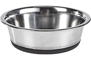 Kerbl Miska dla psa ze stali nierdzewnej, antypoślizgowa, 425 ml