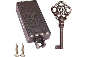 cyclingcolors Serratura per armadio a stringa mobili arredamento buffet armadio antichi anta, Sinistra