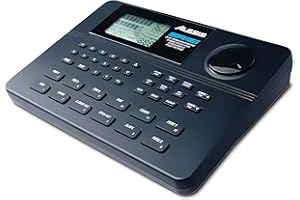 Alesis SR16 Classic Drum Machine mit 12 anschlagsdynamische Pads, 233 Studiodrum / Perkussionsounds und 50 Presetpattern