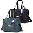 SPAHER Cabin Bag 40x30x20 Wizzair Foldable Travel Duffle Bag Waterproof Under-seat Cabin Bag Lightweight Holdall Suitcase Handbag Carry on Luggage Overnight for Women and Men 25L
