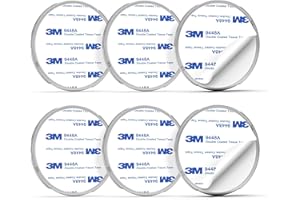 Putogesafe Rauchmelder Magnethalter 6 Stück, Magnethalterung für Rauchmelder Ø 70mm, schnelle Montage ohne Bohren und Schrauben Feuermelder Selbstklebende Magnethalterung