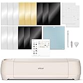 Cricut Explore 4 - Smart Cutting Machine (Seashell) | Digital Content Bundle - Includes Images in Design Space App | Includes