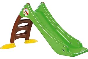 thorberg Rutsche Kinderrutsche + Frisbee, Wasseranschluss 120cm Rutschbahn (EU Ware) grün