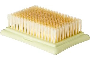 clover Tappetino per infeltrimento Grande, Polipropilene, Verde/Giallo, L