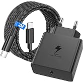 45W USB C Charger Fast Charging for Samsung Galaxy S26 S25 Ultra/S24/S23/S23+/S23/S22/S21/S20/Note20/A73/A53/Note 20, Flip5,