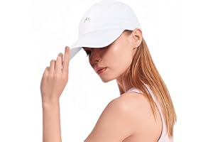 SAHRCH Women Running Cap - Sun Protection Baseball Cap Waterproof Adjustable Summer Sun Hat Ladies Hiking Gym