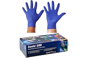 Boxes And Board International Limited Sonic Nitrile Powder Free Examination Gloves X200 Medium