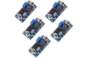 ‎YIZHET Yizhet 5 Stücke DC-DC Buck Converter 3,2-46V bis 1,25-35V Stromversorgung Step Modul down Abwärtswandler Einstellbares Netzteil Abwärtsmodul