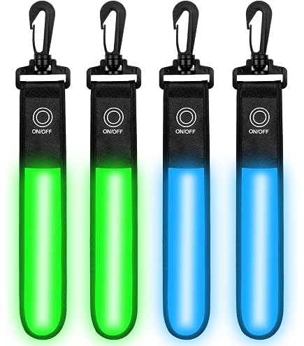 Greate. 2X LED Clignotant Pour Cartable - Clip Lumineux Petit Greate. 2X LED Clignotant Pour Cartable - Clip Lumineux Petit