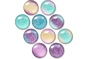 DUOUPA - Imanes de Cristal para frigorífico, pizarras Blancas, armarios de Oficina, Pizarra magnética, Sternenhimmel