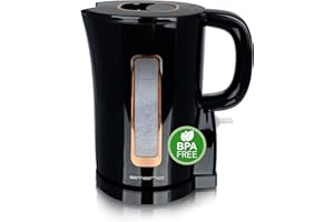 Emerio WK-125130 Wasserkocher, 1.7 Liter, 2200 Watt, BPA frei, Heizelement aus Edelstahl, Wasserstandsanzeige, Auto-Off, Troc