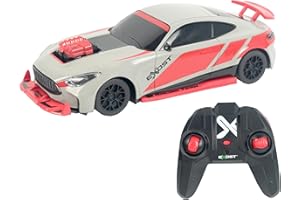 SILVERLIT Exost - Nitro Shift – Voiture Télécommandée Transformable Échelle 1:16 - RC Car 2,4Ghz avec Effets Lumineux - Vitesse 15 km/h - Portée 25m - Batterie Rechargeable - Jouet Enfant dès 5 Ans