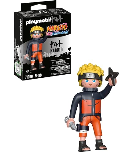PLAYMOBIL - 71099 - Kakashi - Naruto Shippuden - 8 pièces - Multicolore