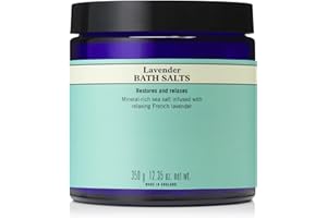 Neal's Yard Remedies Lavender Bath Salts | Salt Crystals from South America Restore & Relax | 350 g