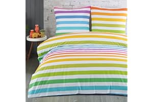 ‎BUYMAX Buymax® Bettwäsche 135x200 100% Baumwolle 2-Teilig Bettbezug - Bettwäsche-Sets 135 x 200cm mit 1 mal Kissenbezug 80x80cm, ÖKO-TEX Renforcé-Bettdeckenbezug Set mit Reißverschluss